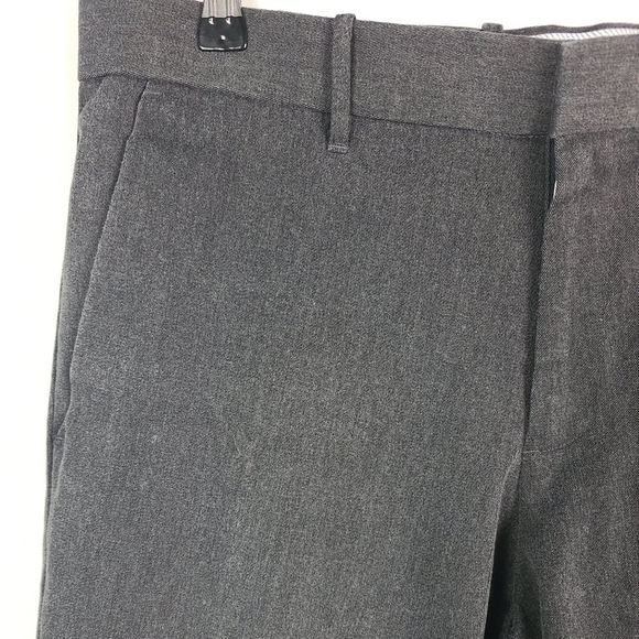 Gap Khakis Tailored Straight Fit Dress Pants. 36/31 Gray Preppy Business Formal - Picture 2 of 10